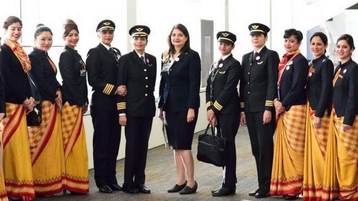 Air India aims for world record with all-female crew